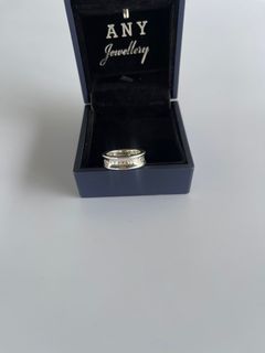 T TIFFANY & CO. 1837 STERLING SILVER EST. SIZE 5 BOX NOT INCLUDED