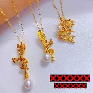 Tauco+ Fairy Pendant in 18Karat Saudi Gold