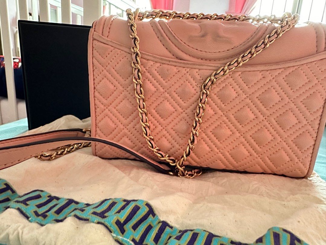 Tory burch sling bag pink sale