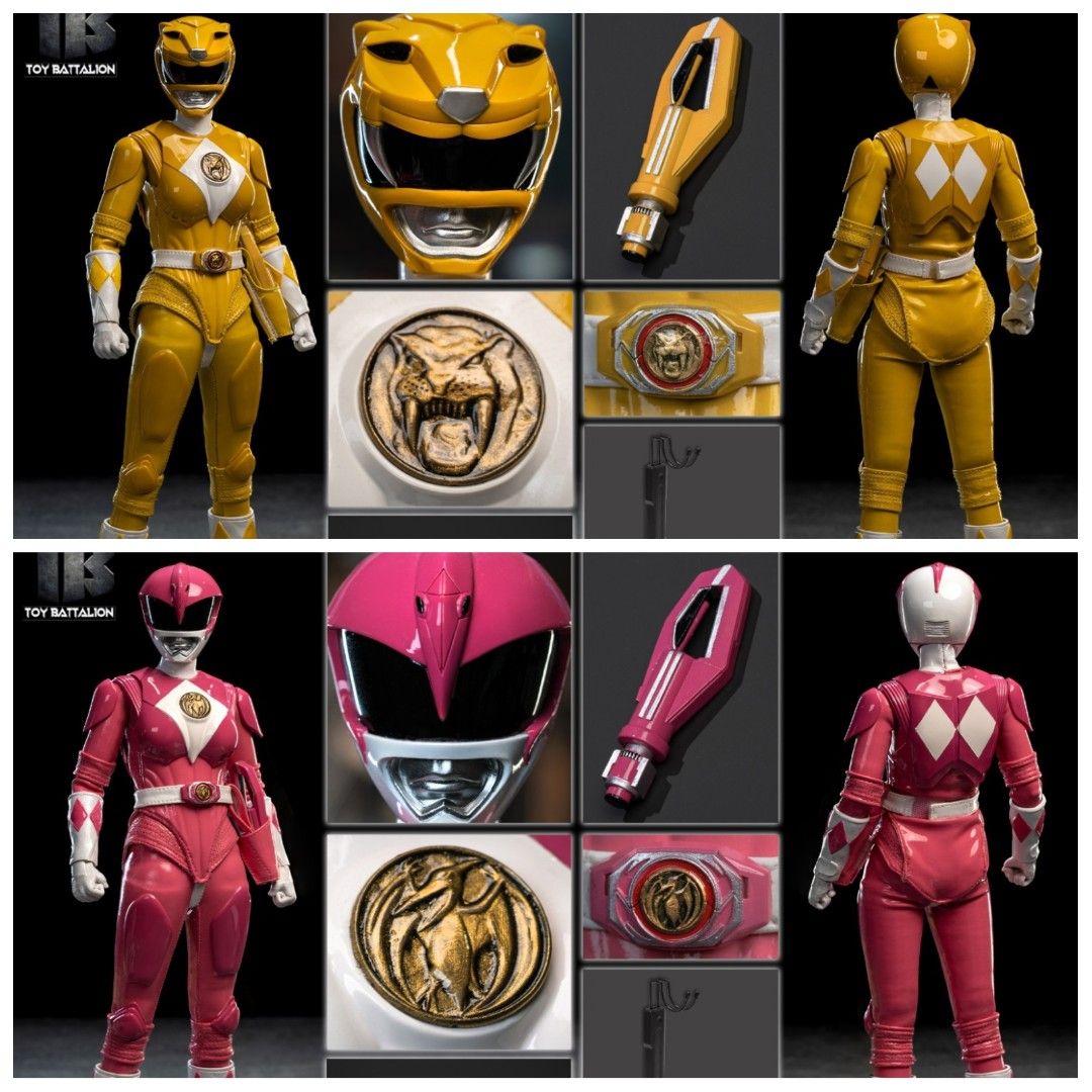 TOYS BATTALION TB016 1/6 パワー イェローレンジャー