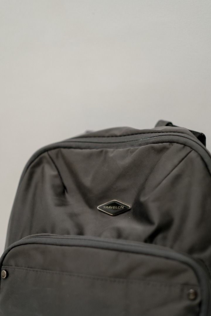 Travelon Women s Anti Theft Parkview Backpack Pearl Gray
