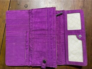 Trifold Kipling Long Wallet Authentic