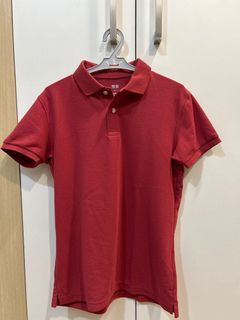 Uniqlo Red Polo Shirt Small