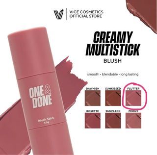 Vice Cosmetics One and Done Blush Stick in Flutter