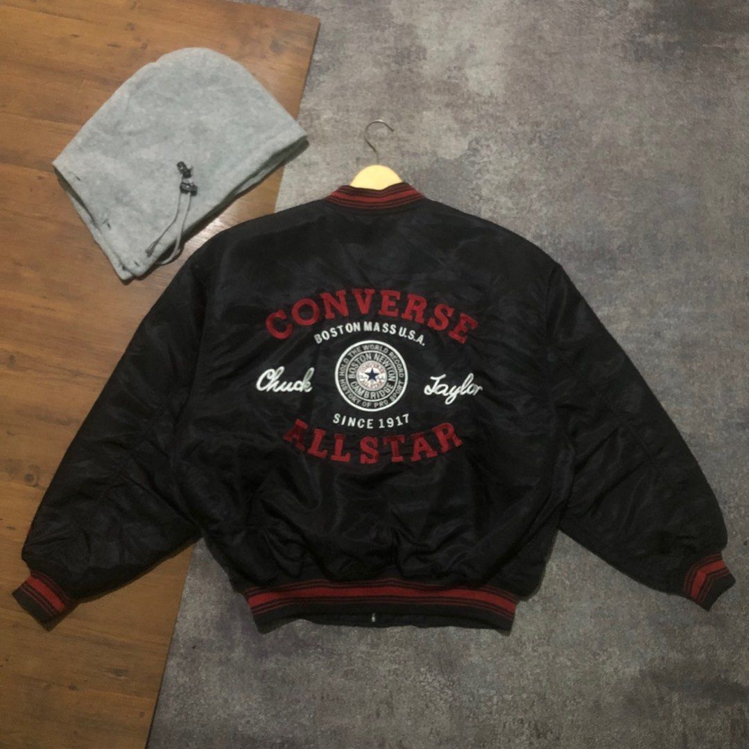 Jaket bomber converse original clearance