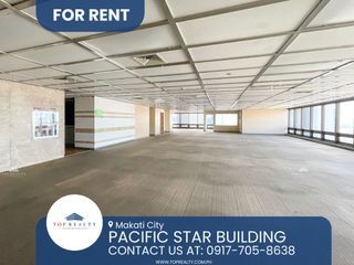 WHOLE FLOOR Office Space for Rent in Makati City at Pacific Star Building 