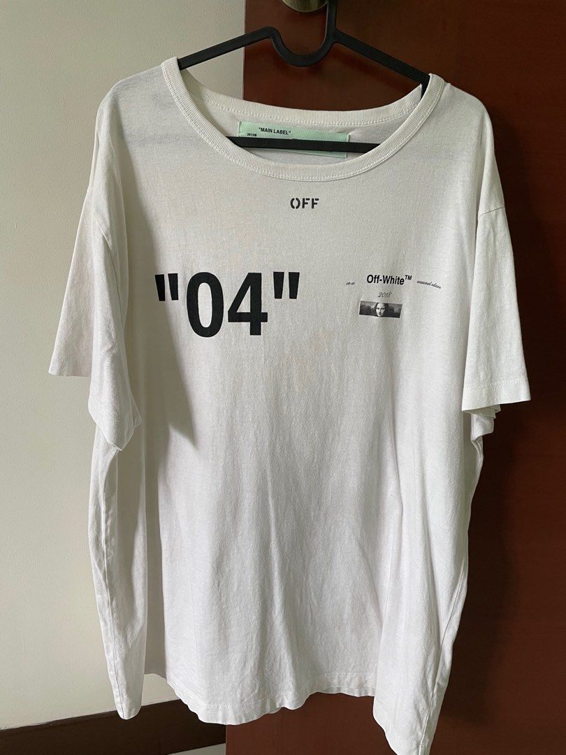 Off white 04 mona lisa tee online