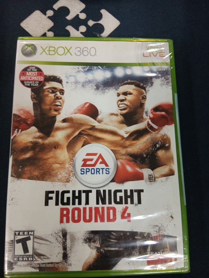Xbox 360 Fight Night Round 4 (Category: Xbox) located in Manila. Submitted by ayinong0453384 (Listing ID 1309422096, Image 1). Description: item is in excellent condition sealed pm for order.