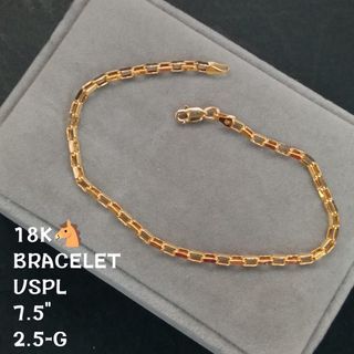 YG Box Chain Bracelet
