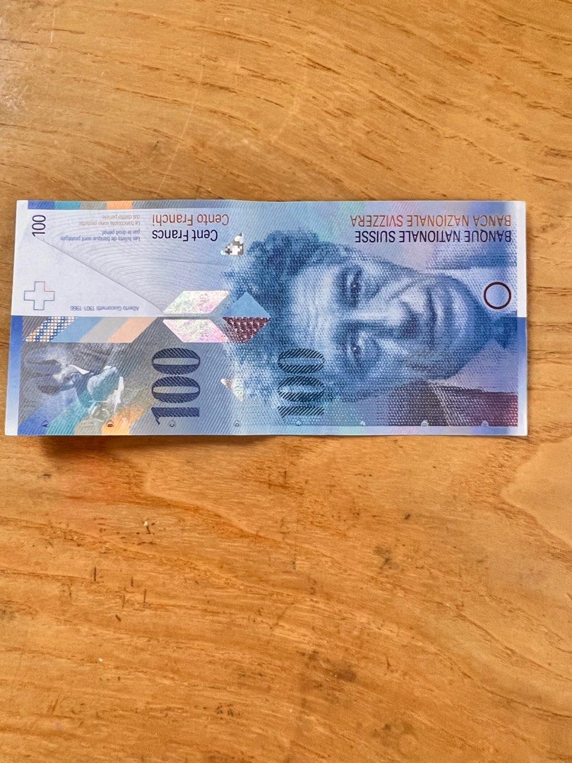絕版瑞士法郎第八版100瑞郎, 興趣及遊戲, 收藏品及紀念品, 錢幣- Carousell