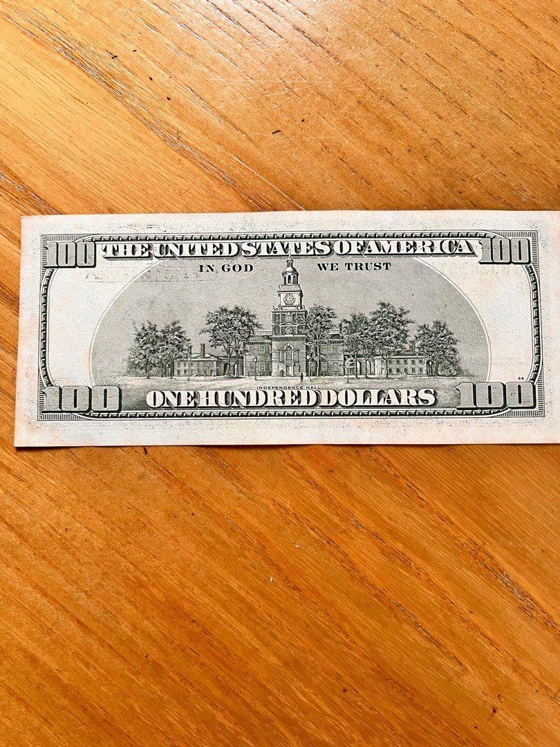 舊版美金100美元, 興趣及遊戲, 收藏品及紀念品, 錢幣- Carousell