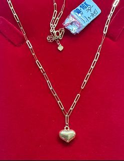 18K Saudi Gold lightweight necklace