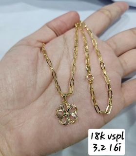 18K Saudi Gold necklace