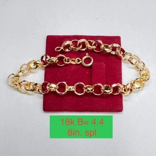 18K Saudi Gold tauco bracelet