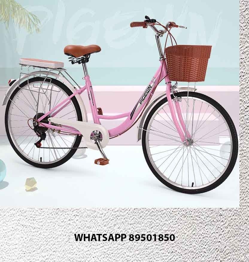 Women's pink bicycles online