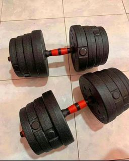 30kg dumbell with long bar