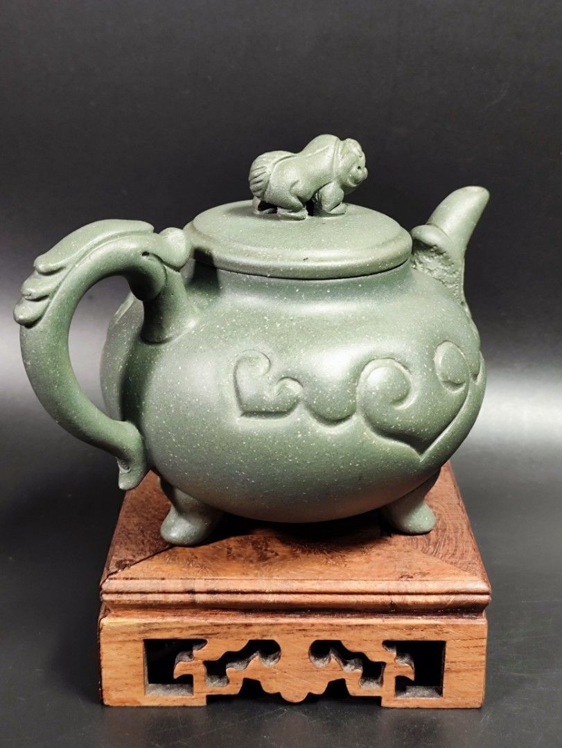 珍品 旧蔵 紫砂壺 茶壺 煎茶道具 置物 極細工 置物 擺件 中国美術 装飾