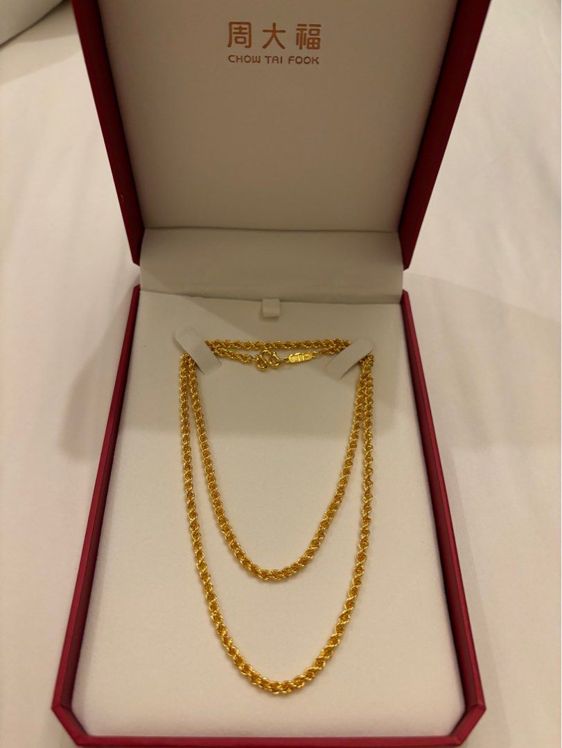 999 Chow Tai Fook gold chain