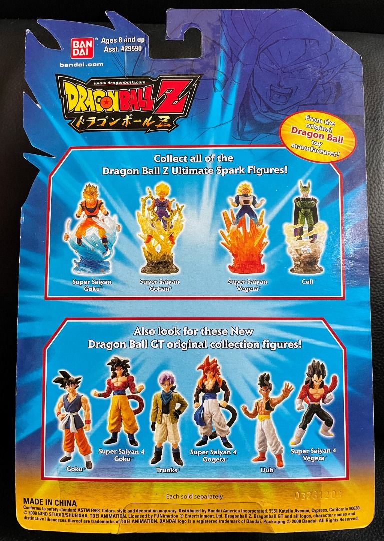 Dragon ball z Figurine Mini Scene Ultimate Spark Série 1