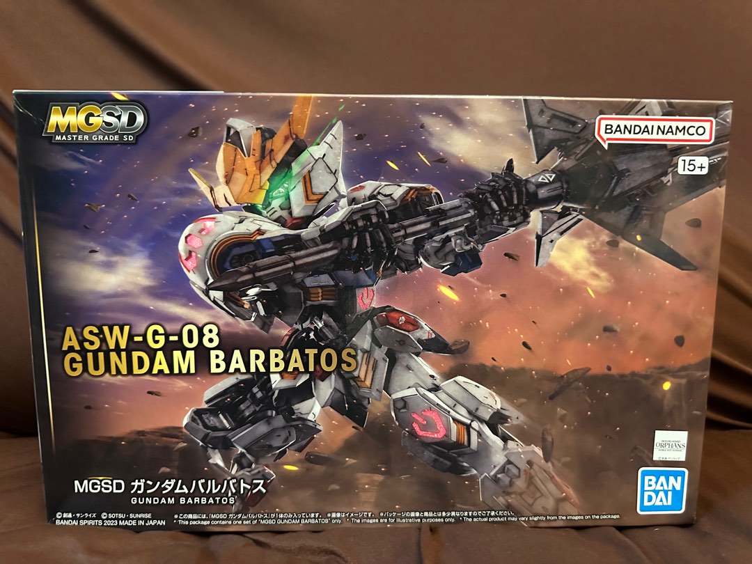 日版 BANDAI 模型 MGSD 高達 巴巴托司 GUNDAM BARBATOS 機動戰士高達 鐵血的孤兒, 興趣及遊戲, 玩具 & 遊戲類 ...