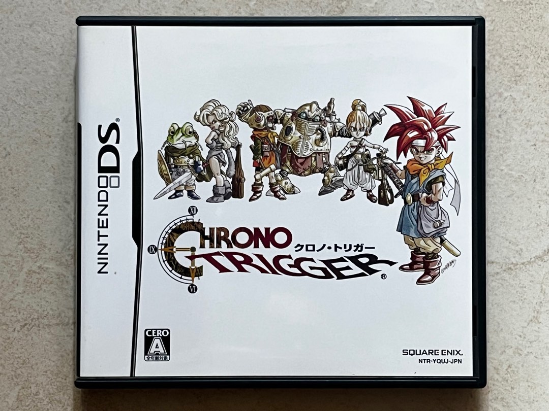 （預訂品）日版 NDS SQUARE ENIX CHRONO TRIGGER 超時空之鑰 超越時空的大冒險之旅 追加超任版中沒有的新任務及謎宮