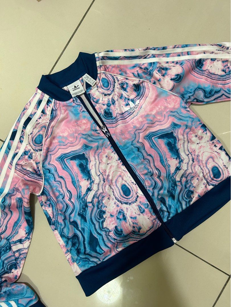 Adidas marble jacket online