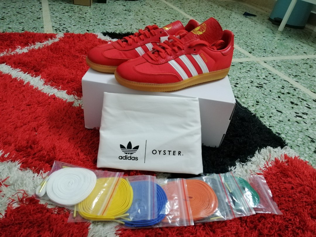 Adidas samba oyster Men s Fashion Footwear Sneakers on Carousell