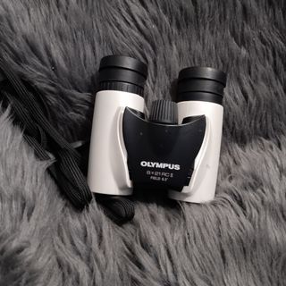 Affordable OLYMPUS Daha Prism Binoculars 8x21 RCII Pearl White Small Lightweight 😍👌