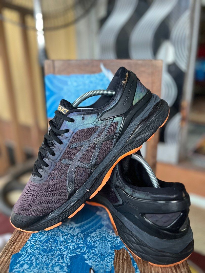 Asics Gel Kayano tripleblack Men s Fashion Footwear Dress shoes on Carousell