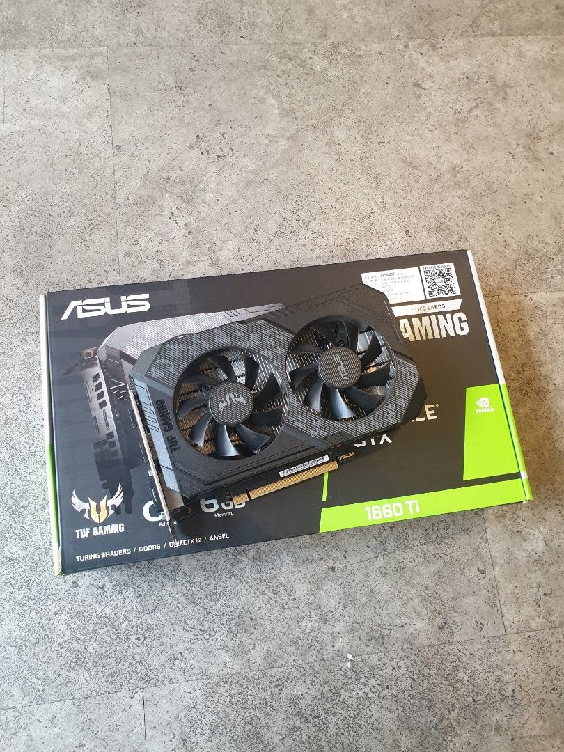 Vga Asus Tuf Gaming Gtx 1650 Gtx 1660 Ti Gtx 1660ti Asus Tuf Gtx
