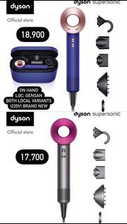 Authentic Dyson HD08 Hair Dryer 2 Variants Available
