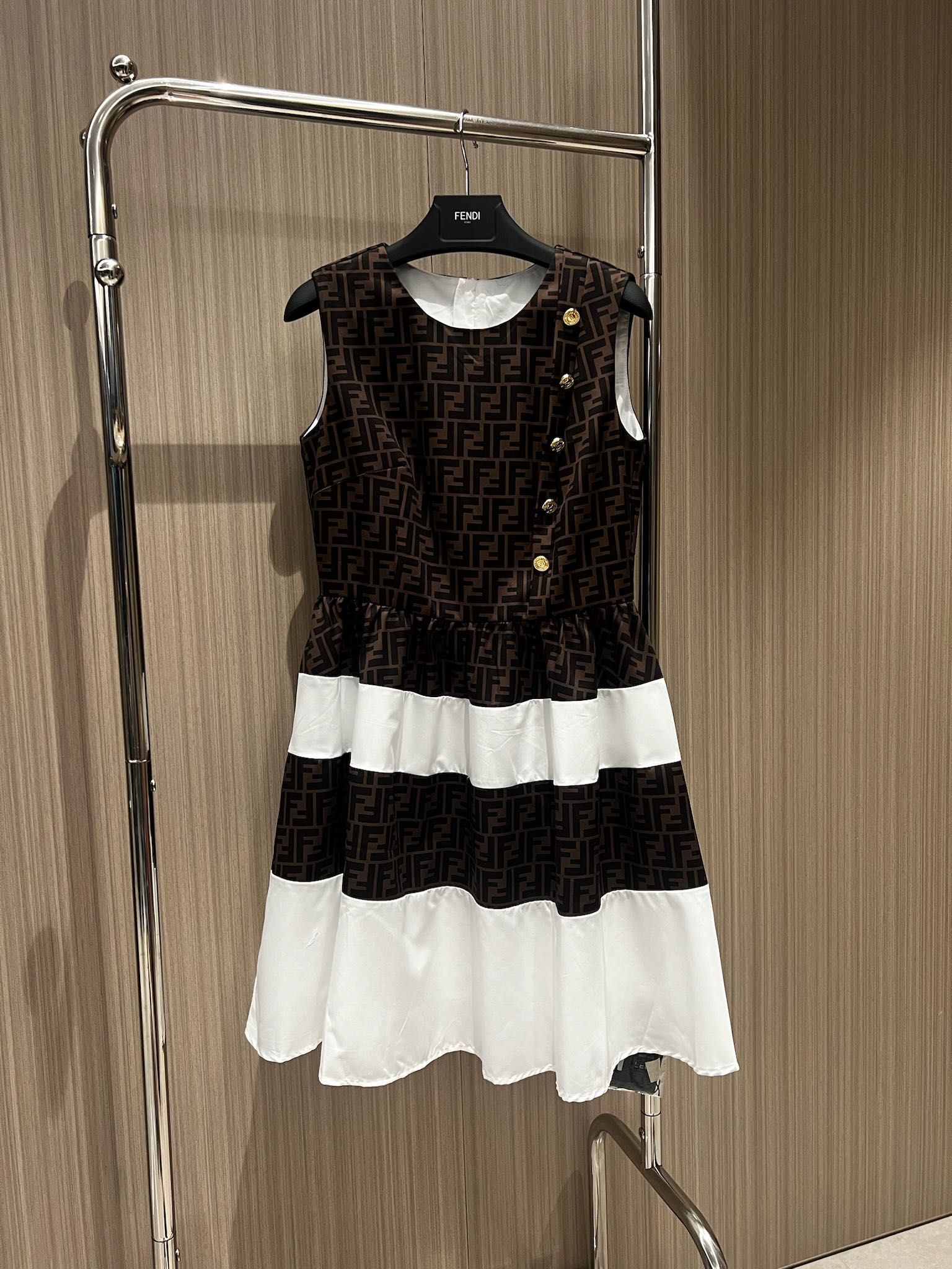 Authentic fendi dress clearance