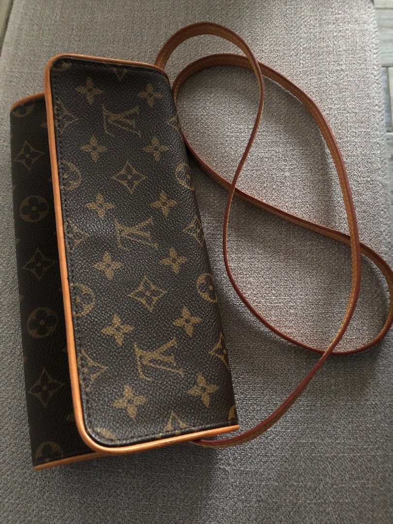 Authentic LOUIS VUITTON Pochette Twin GM Mono Shoulder Bag Luxury Bags Wallets on Carousell