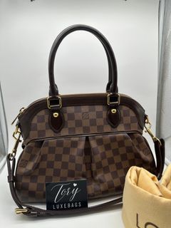 Authentic LV Trevi PM in Damier Ebene Canvas