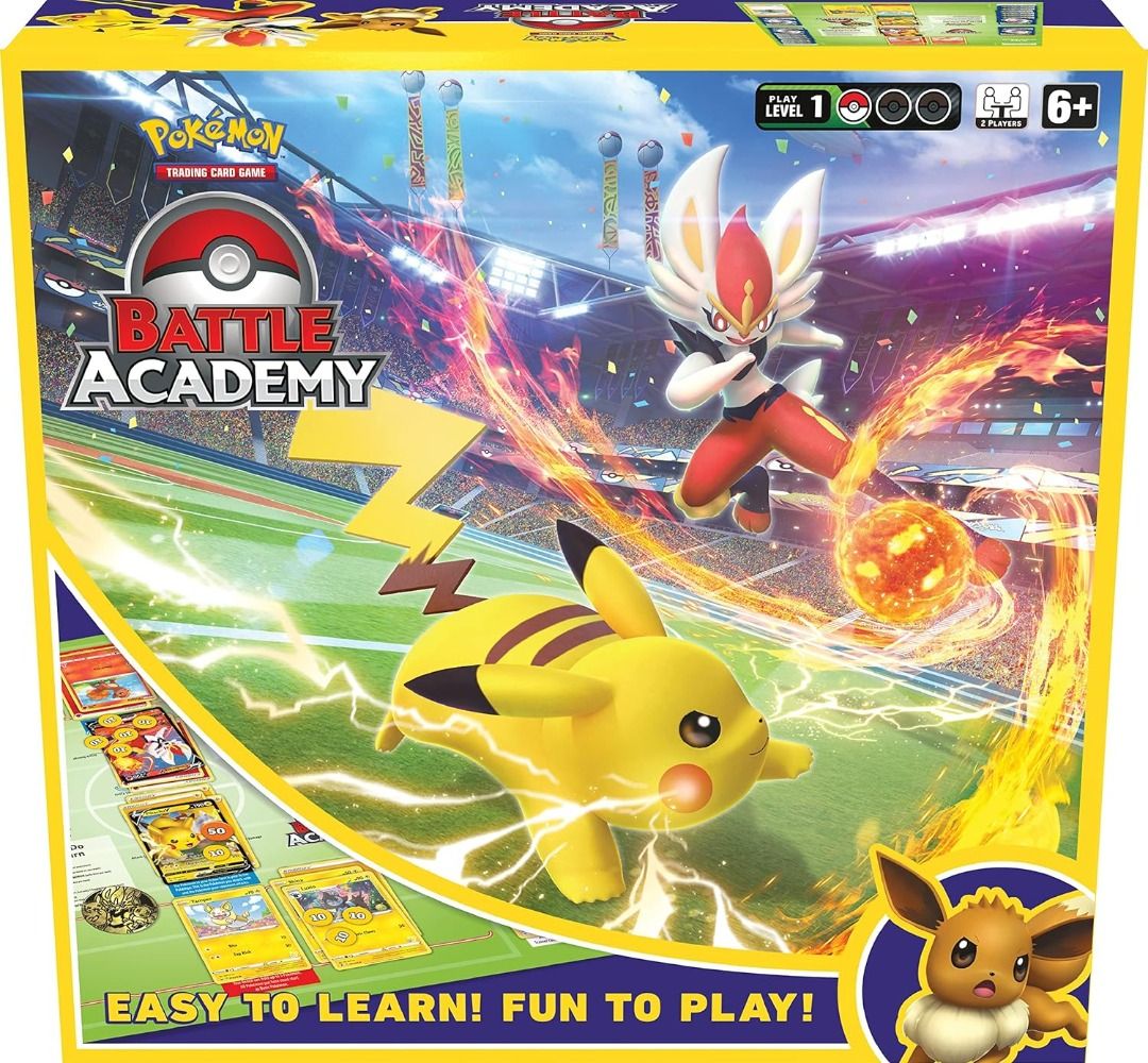 🌟AUTHENTIC🌟 Pokemon Battle Academy Board Game, Hobbies Toys