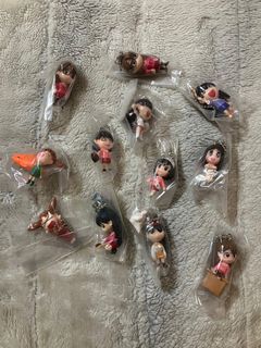 Azumanga Daioh charms keychains anik anik