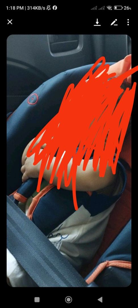 Baby 1st Car Seat (Category: Car Seats) located in Manila. Submitted by jesseannsa02517 (Listing ID 1309587866, Image 1). Description: 300 pesos only. Needs wash, since natambak siya. May part ng foam n punit na maliit lang naman , doesn't affect its function. Safe na safe si baby. Location in Google Map: Pacnai Daycare Center.