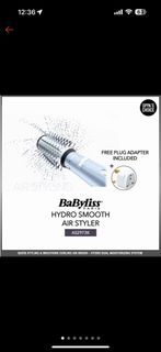 babyliss hydro smooth air styler/styling brush