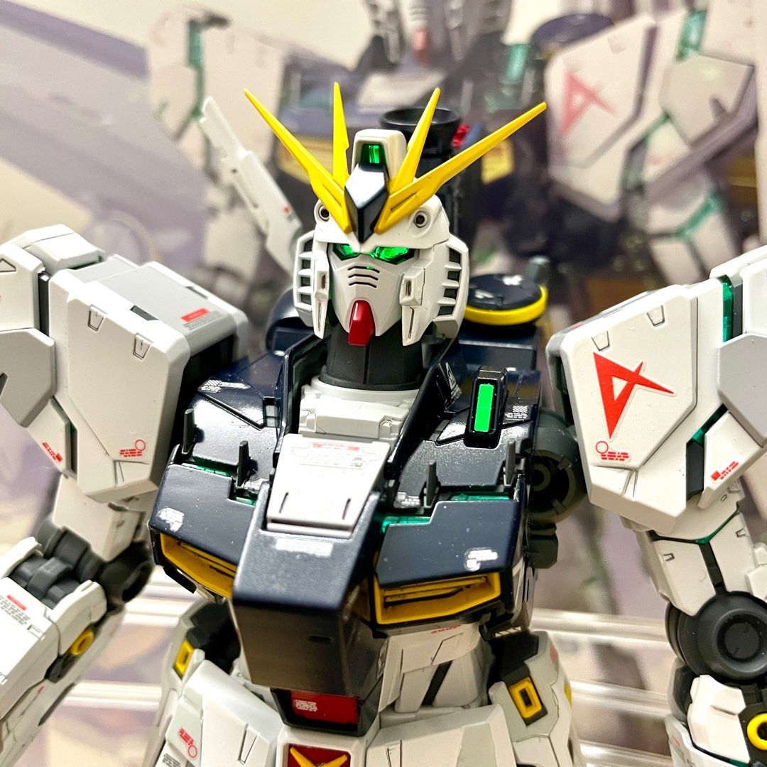 香港限定　MG νガンダム Ver.Ka クリア　1/100 MG 1/100 νガンダム Ver.Ka [メカニカルクリア]、ガンダムベース