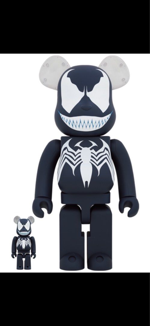 Bearbrick Venom 400% u0026 100%