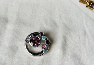 Bejeweled Brooch Pin