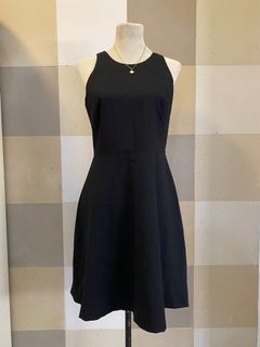 Black Formal Midi Dress