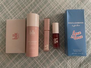 BLK Makeup Bundle with free perfume