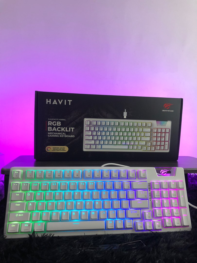 Brand new Havit KB885L 95 keys keyboard hotswappable, Computers & Tech ...