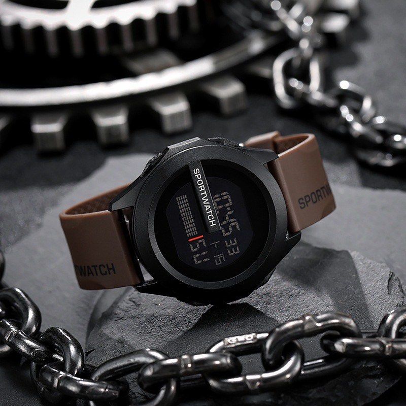 BRAND NEW IN STOCK Men s Technology Electronic Watch Multifunctional Waterproof Luminous Junior High School Watch Running Student Watch Men s Fashion Watches Accessories Watches on Carousell