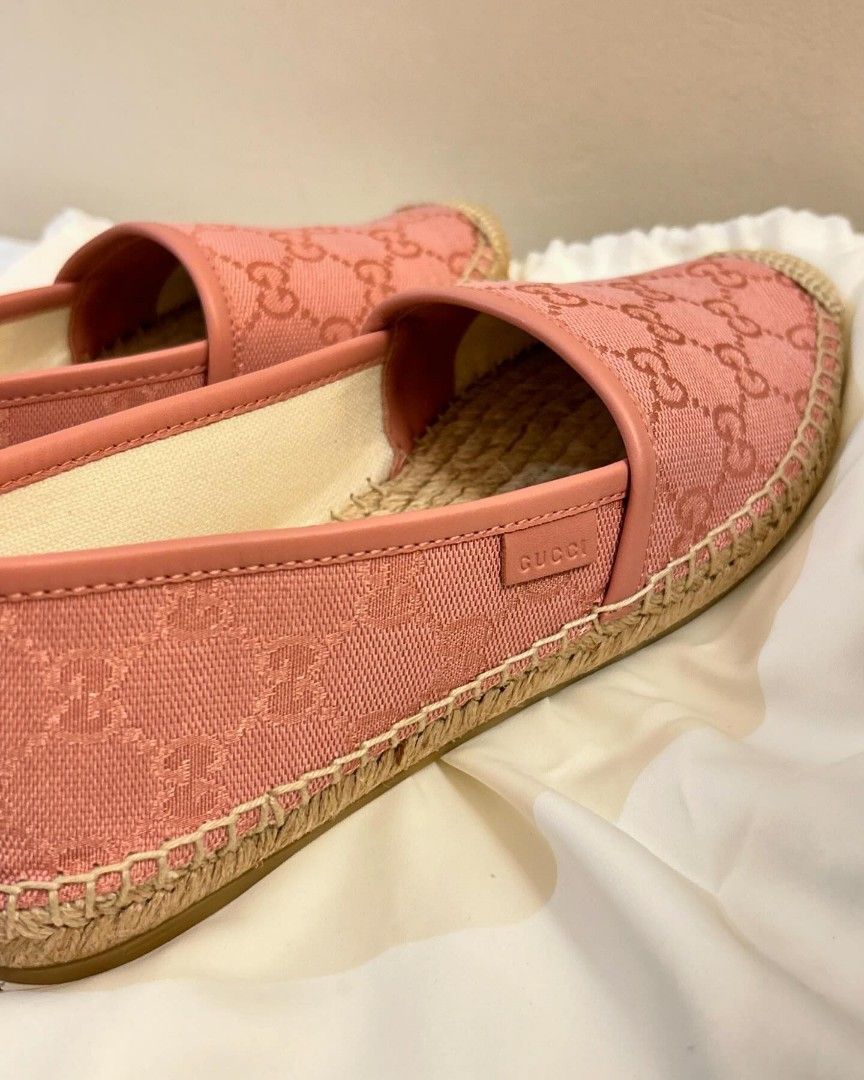 Gucci espadrilles pink new arrivals