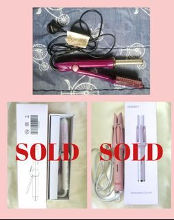 Buy all (hair straighteners & automatic hair curler)