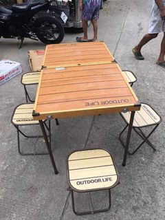 Camping Table and chairs