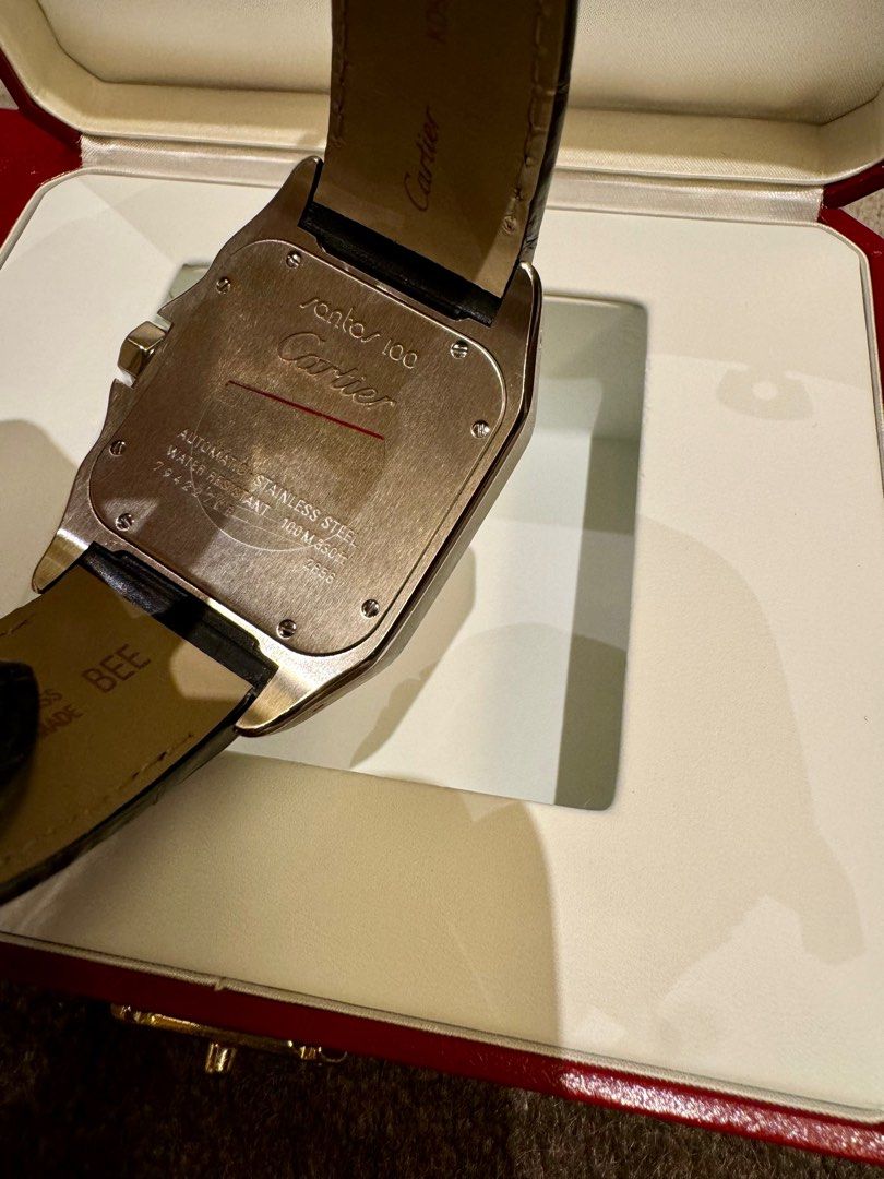 Cartier Santos XL 100 reference number 2656 (Category: Luxury Watches) located in Manila. Submitted by jperks0102 (Listing ID 1309672294, Image 2). Description: Complete with box and papers,.