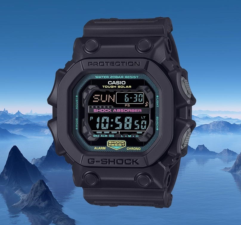 Casio G Shock King GX 56MF 1D Digital Cool Matte Black Vibrant Digital Men s Fashion Sport Watch GX 56MF 1 Men s Fashion Watches Accessories Watches on Carousell